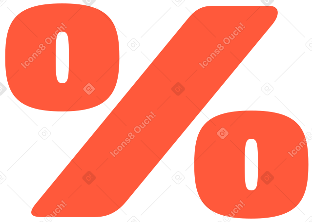 percent Illustration in PNG, SVG