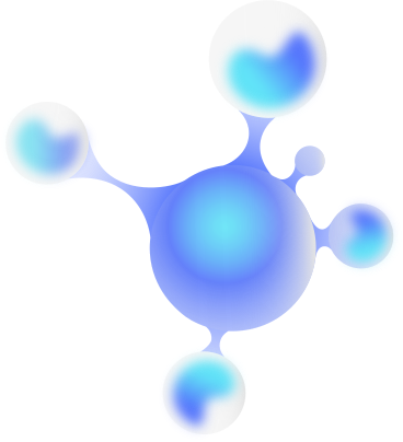 Abstraktes molekül PNG, SVG