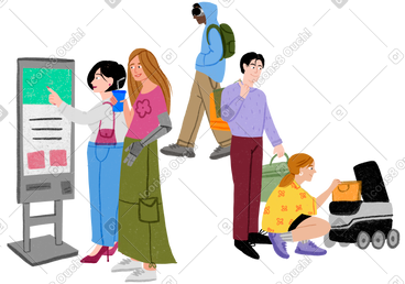 People using technologies in everyday life PNG, SVG