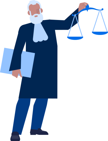 representative of justice with scales PNG, SVG