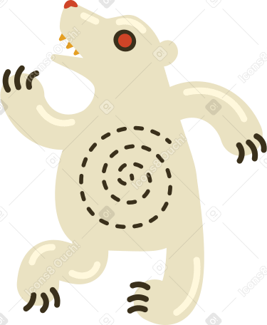 urso polar PNG, SVG