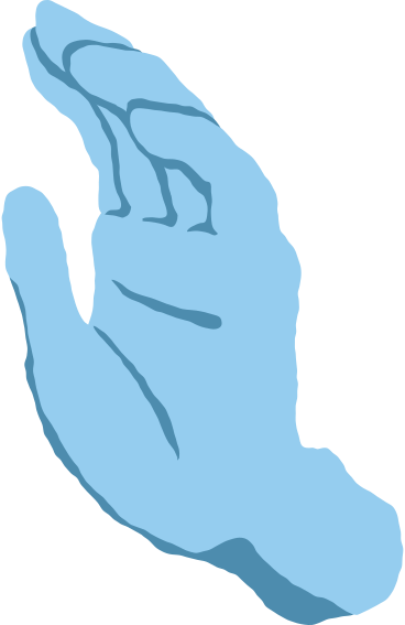 Mão levantada PNG, SVG