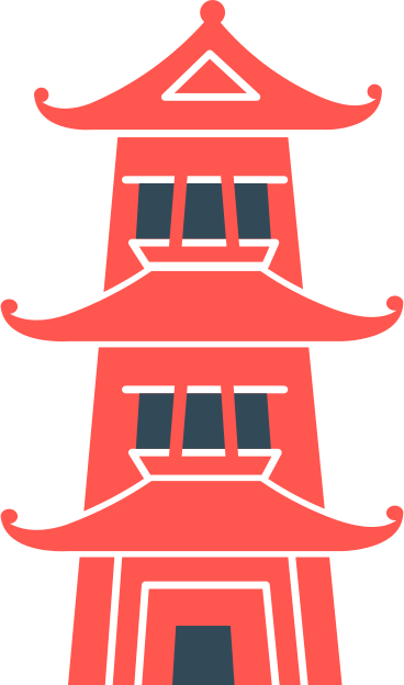 pagoda PNG, SVG