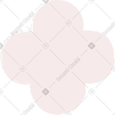 Light pink quatrefoil PNG, SVG