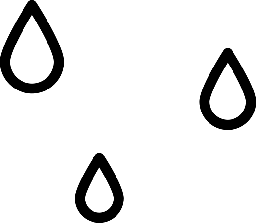 Drops Illustration in PNG, SVG