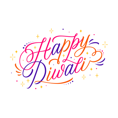 happy diwali Illustration in PNG, SVG