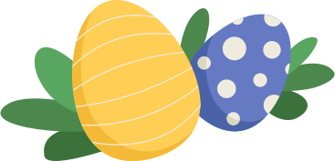 Huevos de pascua PNG, SVG