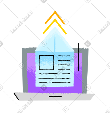 File uploading to laptop PNG, SVG