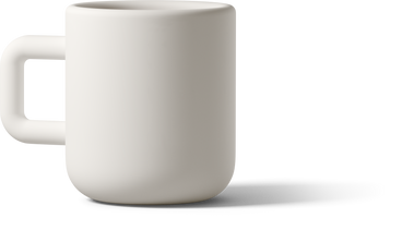 white cup on ground PNG, SVG