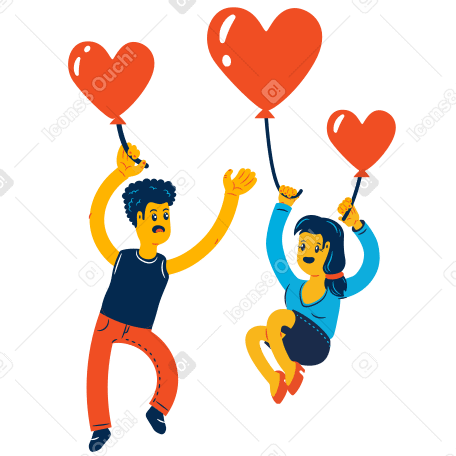 Love is in the air PNG, SVG