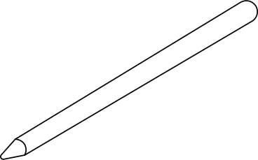 weißer bleistift PNG, SVG