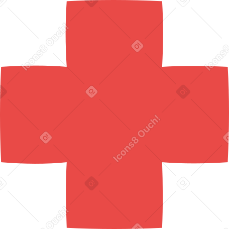 cross red Illustration in PNG, SVG