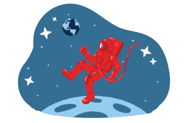 Walking on the moon PNG, SVG