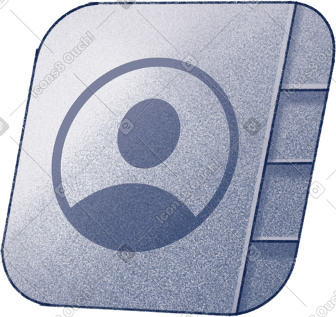 contacts icon PNG, SVG