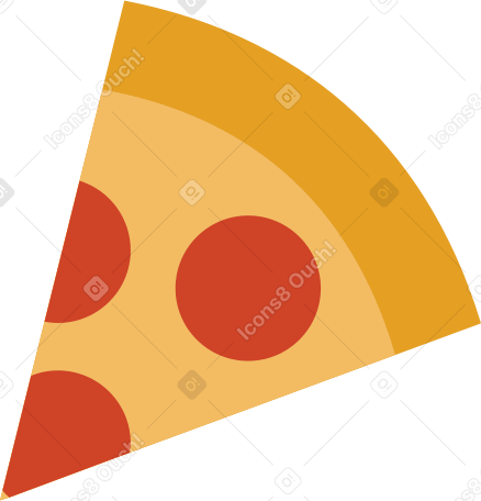 tranche de pizza PNG, SVG