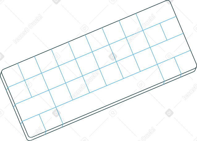 white keyboard PNG, SVG