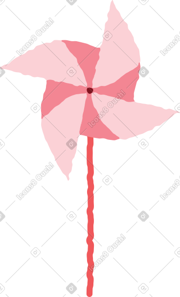 Paper windmill PNG, SVG