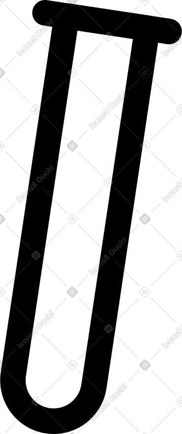 Medical flask test tube PNG, SVG