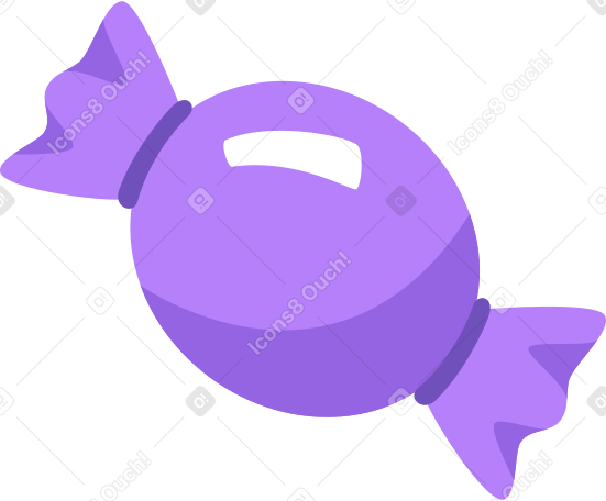 purple candy Illustration in PNG, SVG