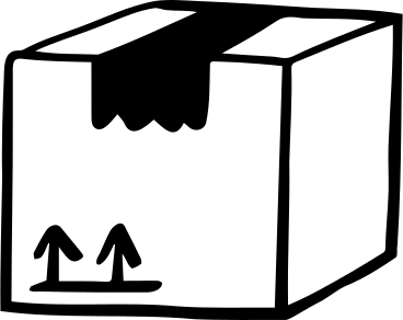 Delivery box PNG, SVG