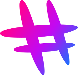 ハッシュタグ記号 のイラスト Png Svg Gif