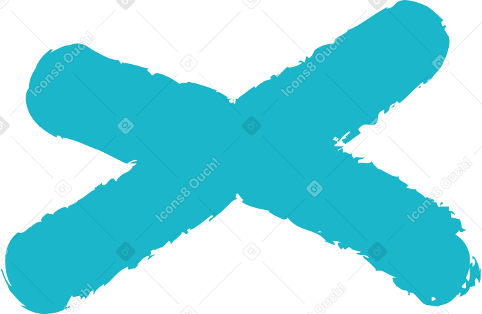 cross x Illustration in PNG, SVG