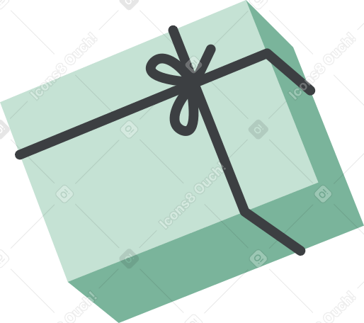 녹색 선물 상자 PNG, SVG