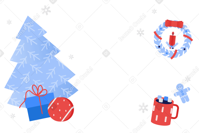 Christmas decoration PNG, SVG