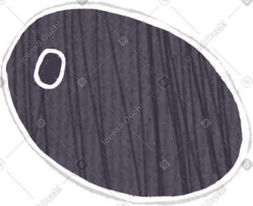 Black olive PNG, SVG