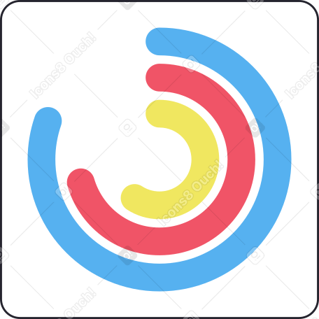 smart watch interface Illustration in PNG, SVG