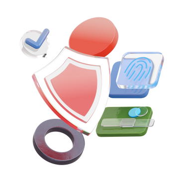 Personal data protection with biometrics PNG, SVG