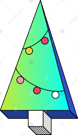 albero di natale PNG, SVG