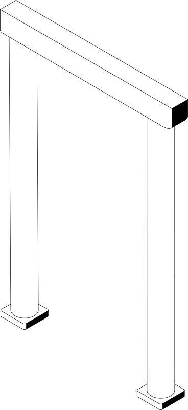 arc avec colonnes PNG, SVG