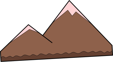 Montagnes PNG, SVG