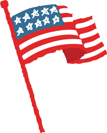 amerikanische flagge PNG, SVG