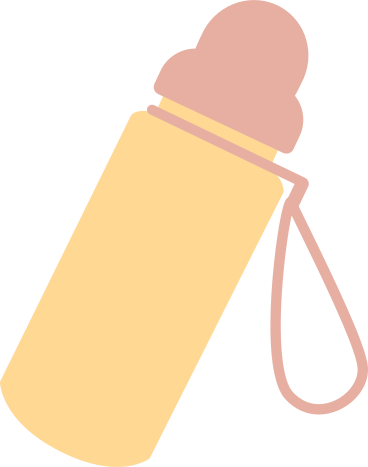 yellow water bottle PNG, SVG