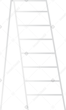 gray ladder PNG, SVG