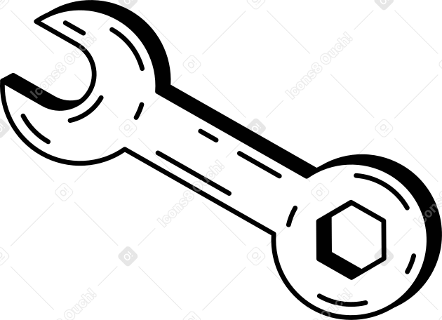 llave inglesa PNG, SVG