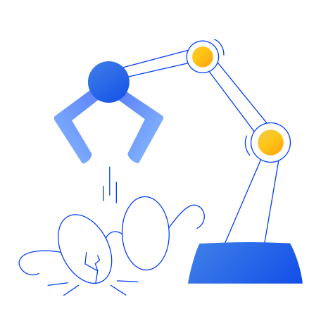 ロボットアーム のpngとsvgでのイラスト