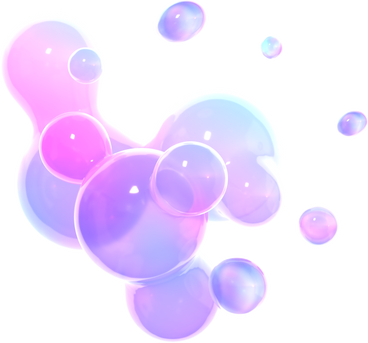 floating luminescent spheres PNG, SVG