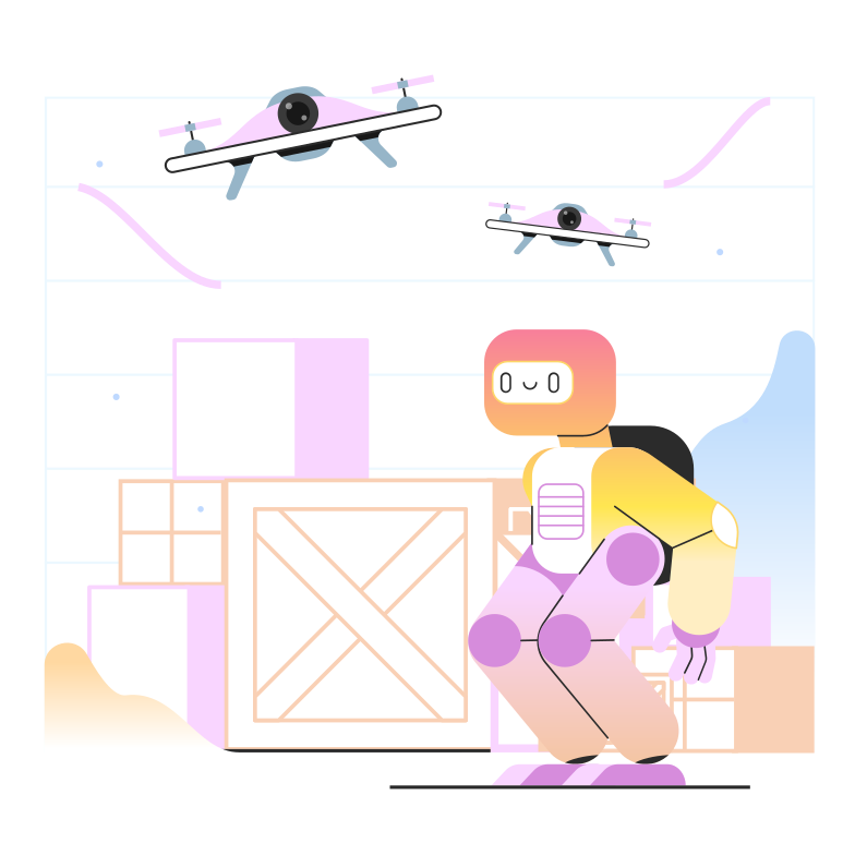 Technologies of the future Clipart illustration in PNG, SVG