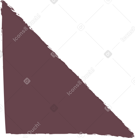 brown triangle в PNG, SVG