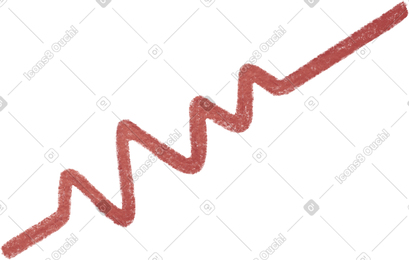 red line of voice recording PNG, SVG