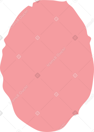 pink ellipse PNG、SVG