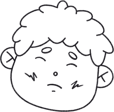 sad boy PNG, SVG