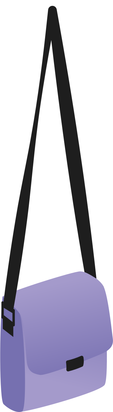 Bolsa de hombro PNG, SVG