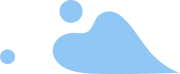 Blaue form mit punkten PNG, SVG