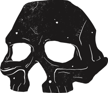 Skull upper part PNG、SVG