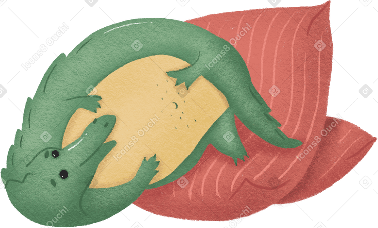 crocodile Illustration in PNG, SVG