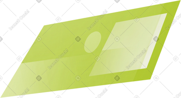 Rectangle green PNG, SVG